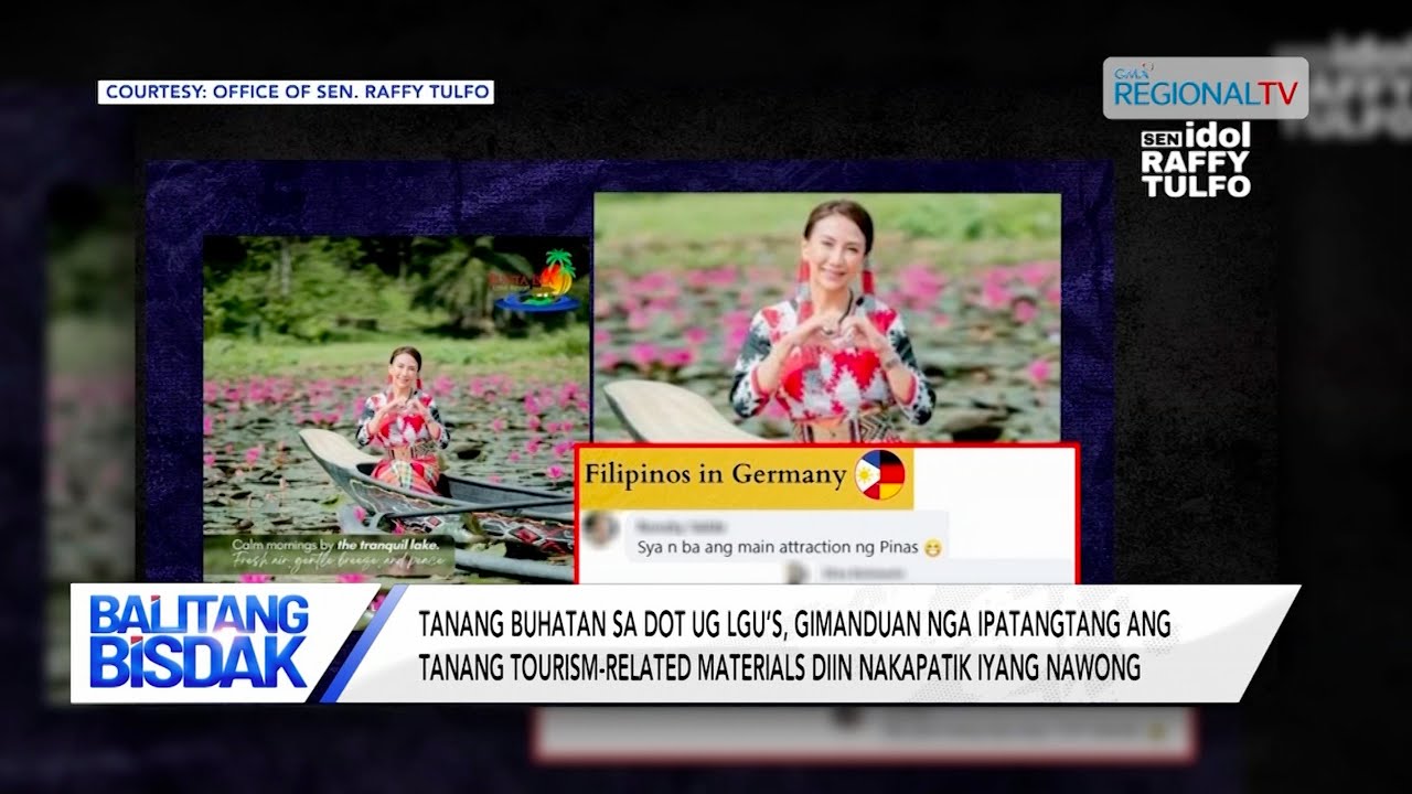 Mga Dagway ni DOT Sec. Christina Garcia-Frasco, Gipatangtang | Balitang Bisdak