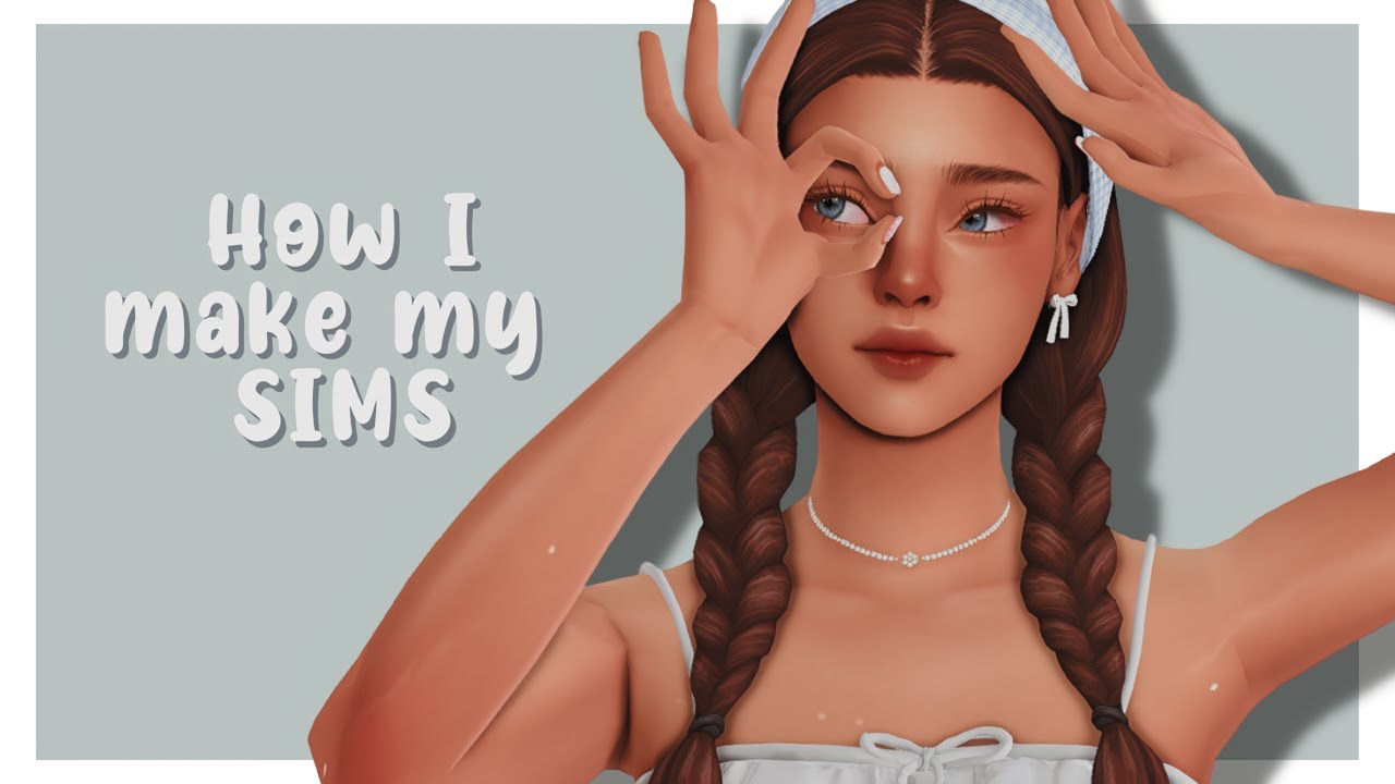 Как я создаю своих SIMS - The Sims 4: CAS 🤍