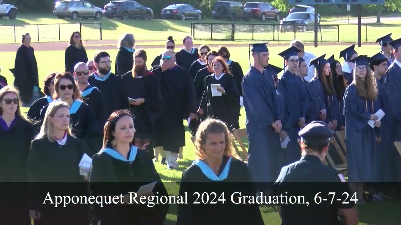 Apponequet Regional High School 2024 Graduation, 6-7-24