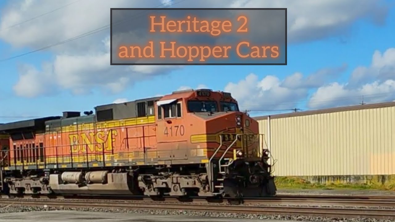 Hopper Cars! Monroe, Washington Railfanning