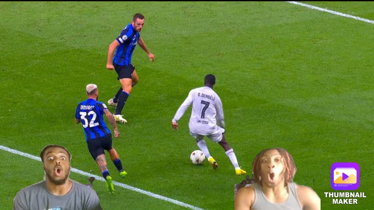 Впервые реагирую на гениальность Усмана Дембеле!