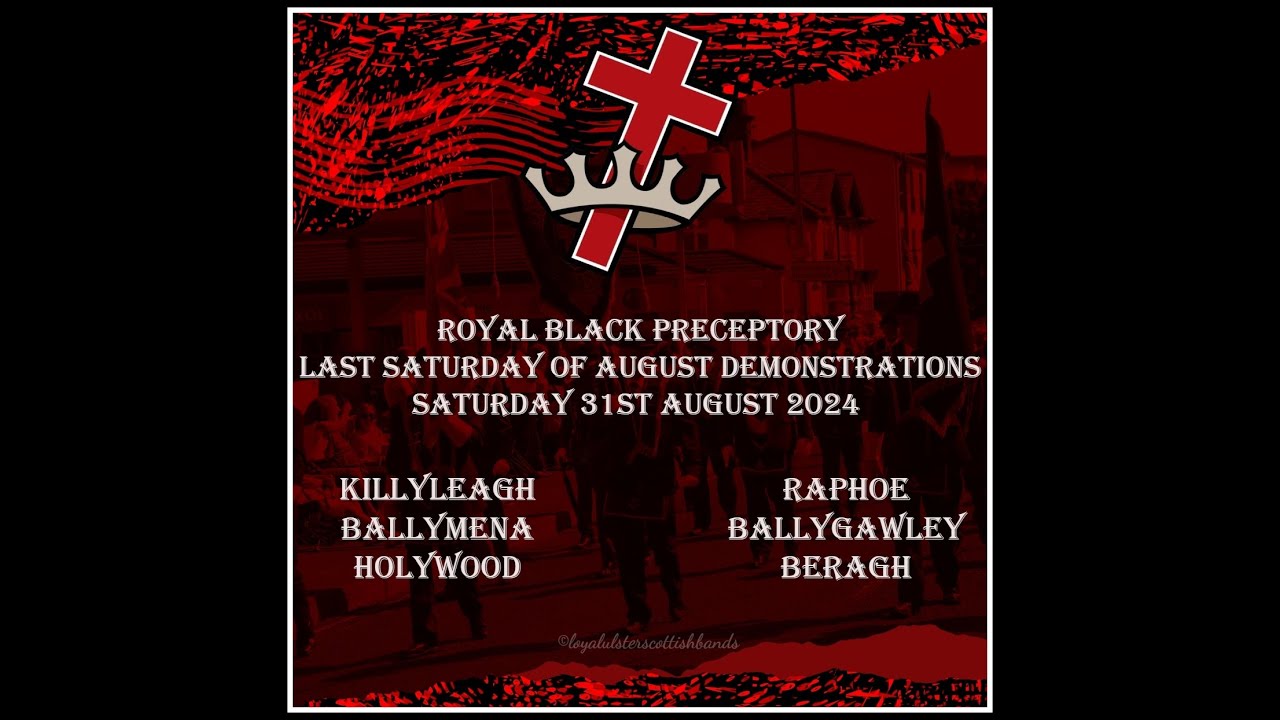 Co Antrim Black Saturday Parade Ballymena  (Full Parade) 31/08/24