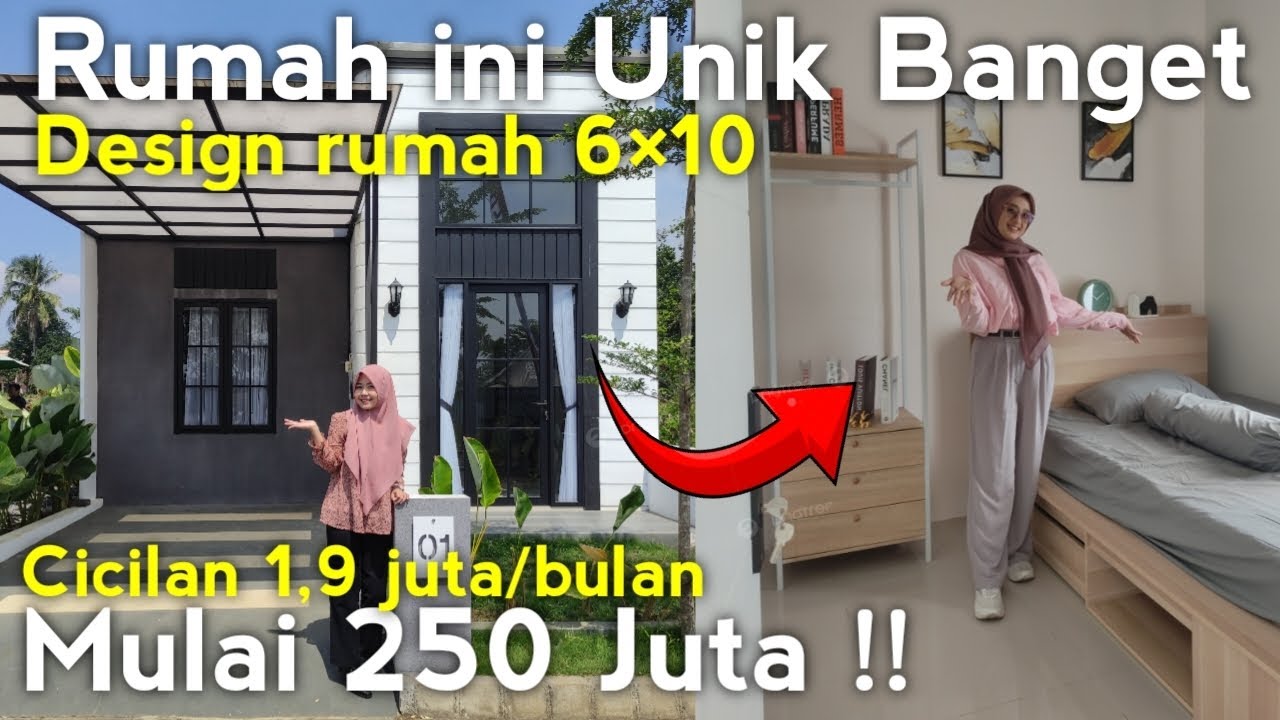 INSPIRASI RUMAH 6×10 DILAHAN TERBATAS | Cicilan 1,9 JT di perumahan Pakis Malang dekat TOL MALANG