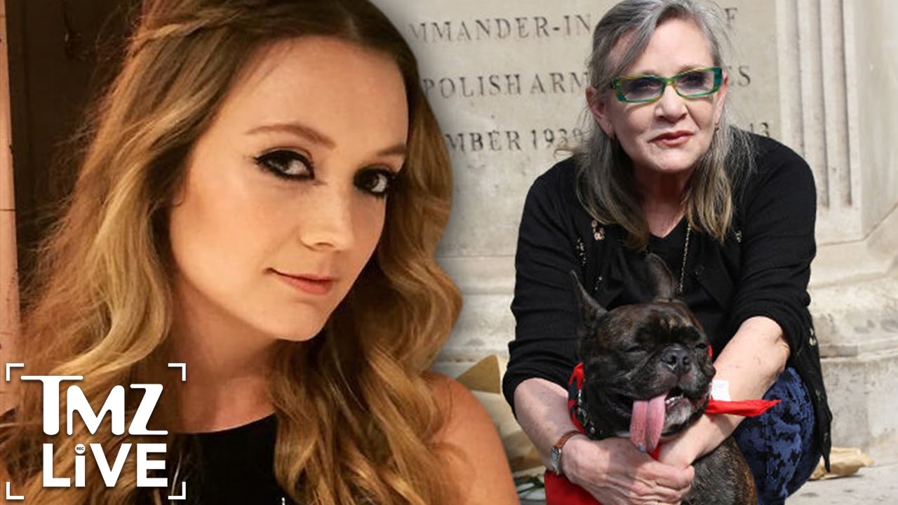 CARRIE FISHER'S Dog Finds A Home | TMZ Live