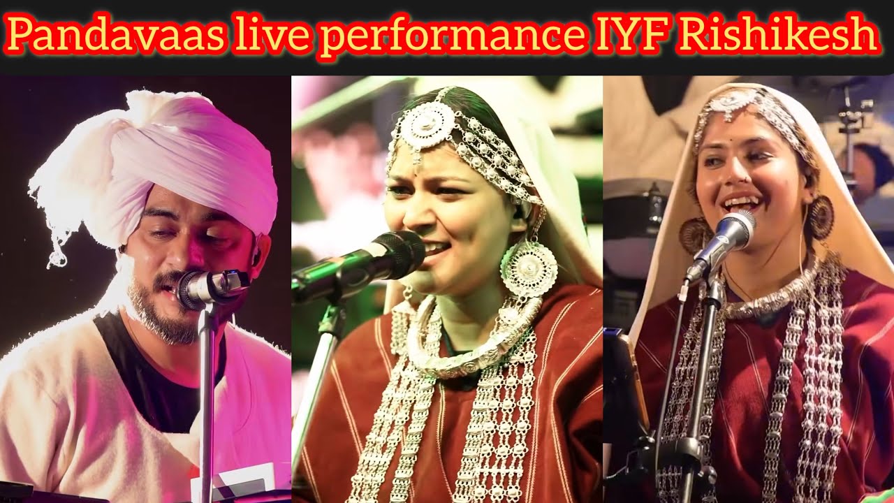 Yakulaans live @pandavaas 🩷 | Yakulaans live pandavaas IYF Rishikesh | Yakulaans garhwali song