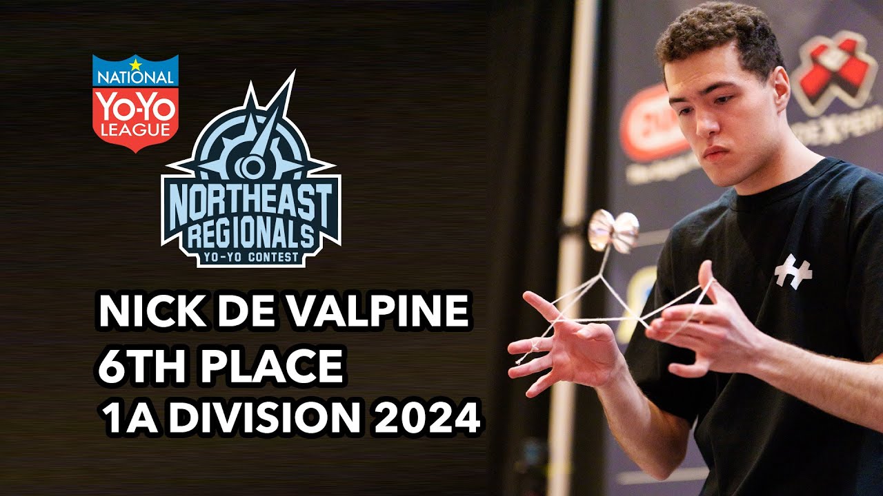 Nick de Valpine — 1A Final — 6th Place — 2024 Northeast Regionals Yo Yo Contest