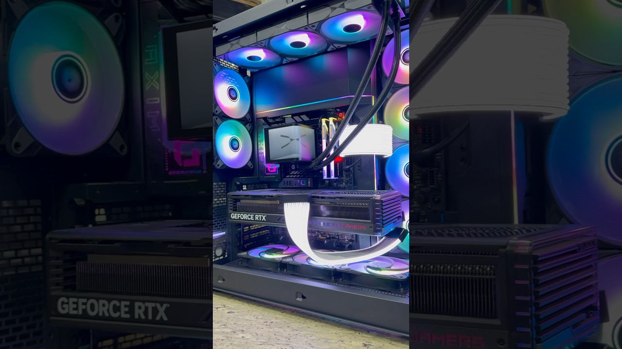 TRYX Panorama 360 AIO with curved screen is just FAB #panorama #phanteks #tryx #pcstudio