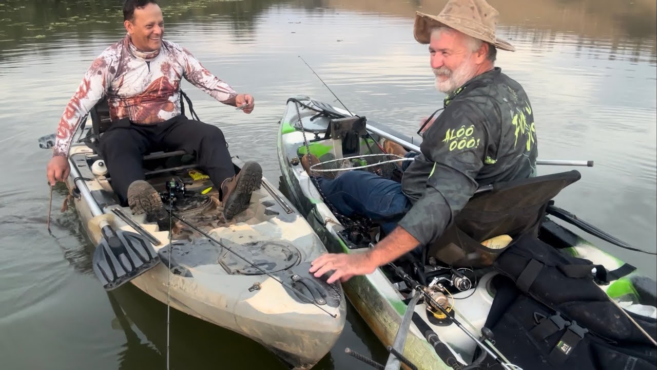 O Tilapeiro virou pescador de trairão e traíra. 
