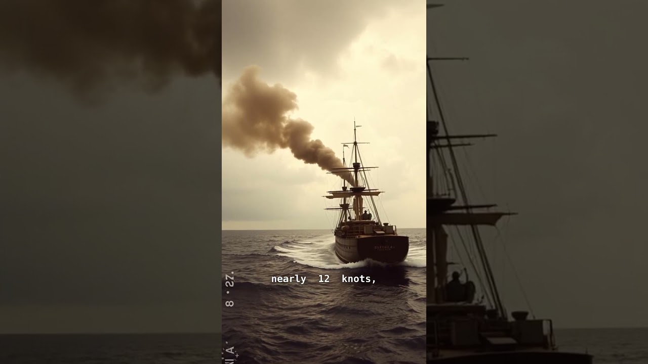 Did you know HMS Marlborough was a powerful hybrid of steam and sail?