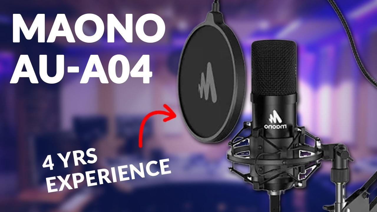 Maono AU-A04 Condenser Mic Review (4 Years Usage)