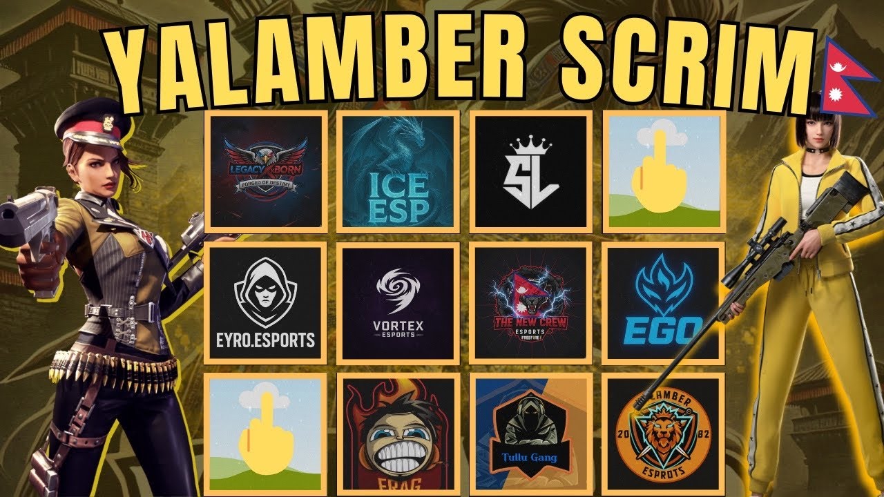Yalamber Scrims S2 (D-41)| FREE FIRE LIVE