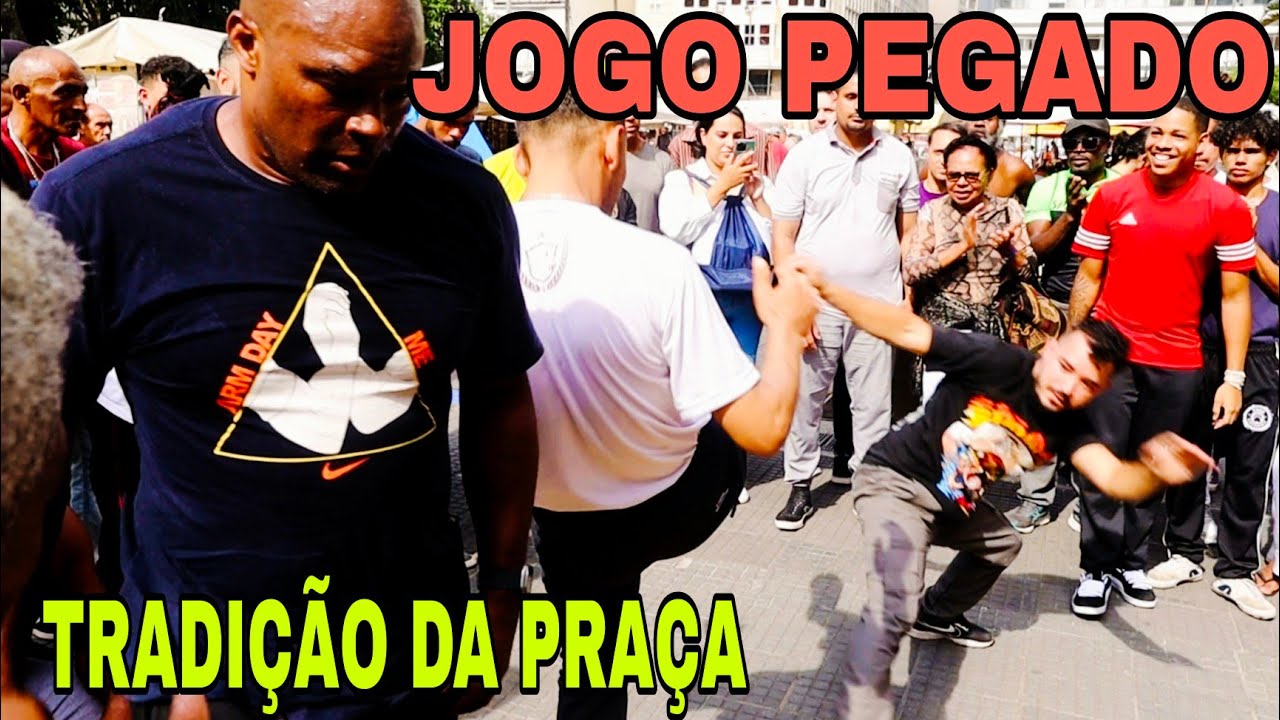JOGOS PEGADO CAPOEIRA DURA TRADIÇÃO DA PRAÇA DA REPÚBLICA