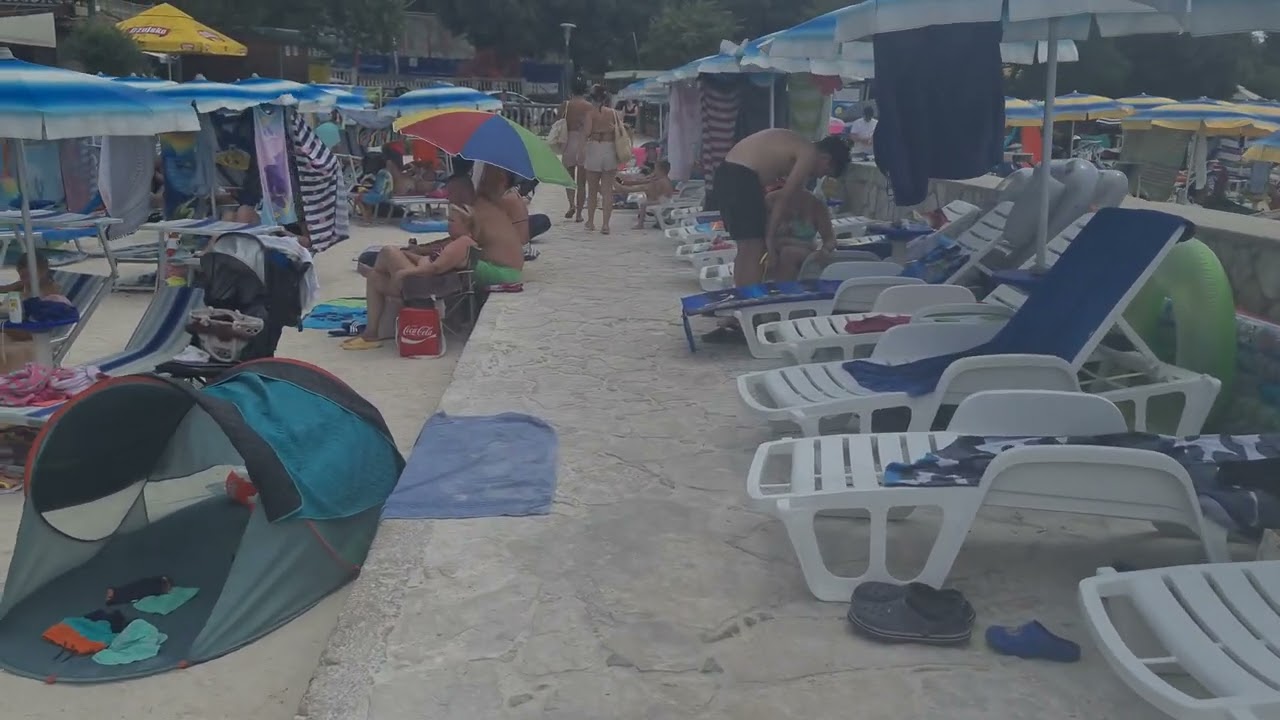 Kroatien Selce best Beach croatia Selce schöner Strand 19.07.2023