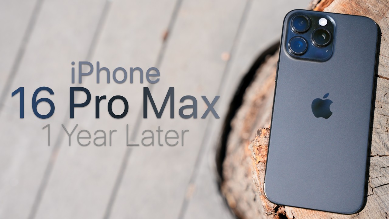 iPhone 16 Pro Max - 1 Year Later Review (Battery Health)