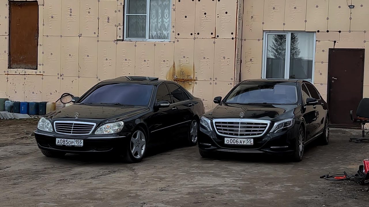 V8 ДОЛЖЕН ЗВУЧАТЬ, СДЕЛАЛИ ВЫХЛОП НА W220 S500