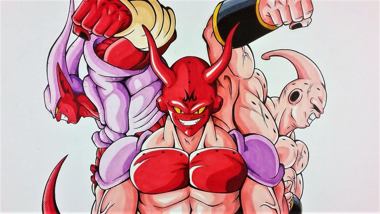 Drawing JANEMBUU | Janemba & Super Buu FUSION | Dragonball Z | TolgArt