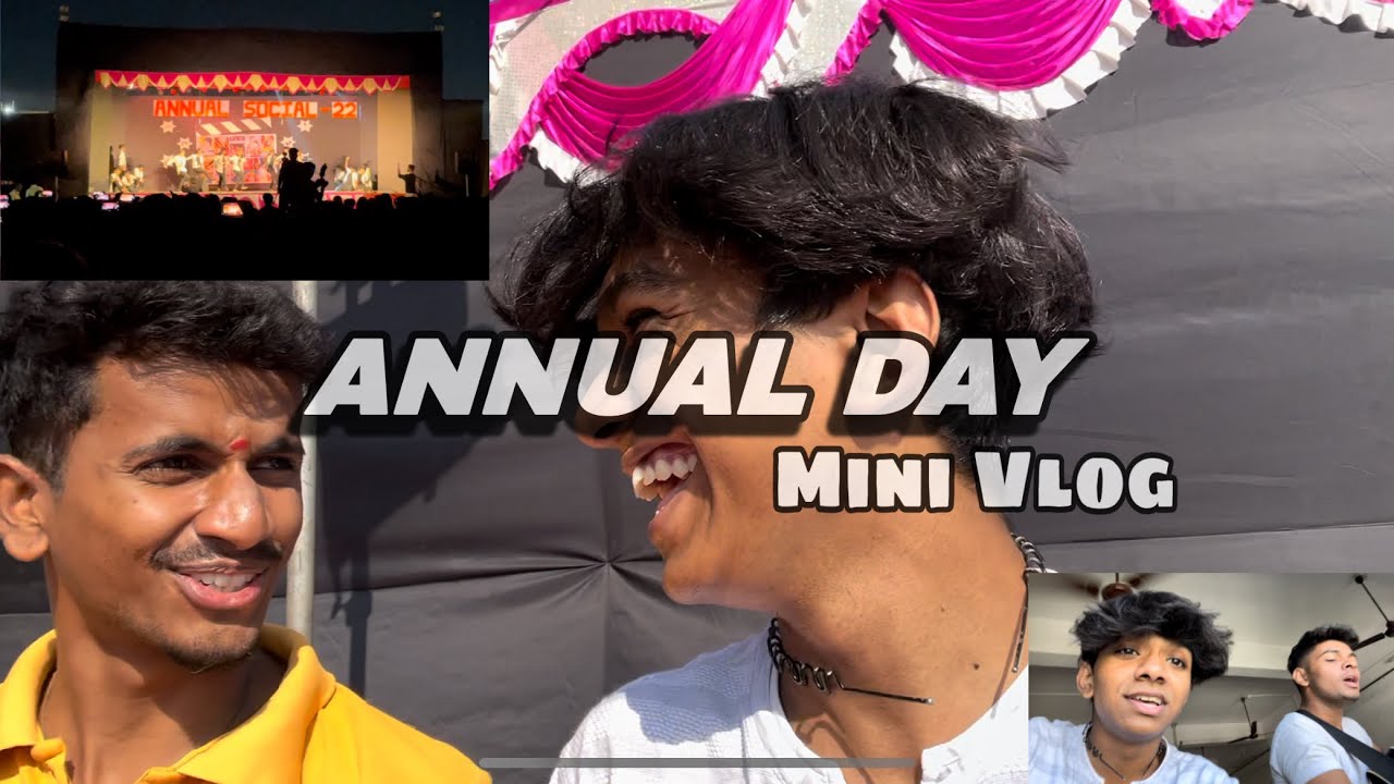 Annual Day Vlog #1 🕺💃 M.L. Dahanukar College | 2022 | VLOG #1 |