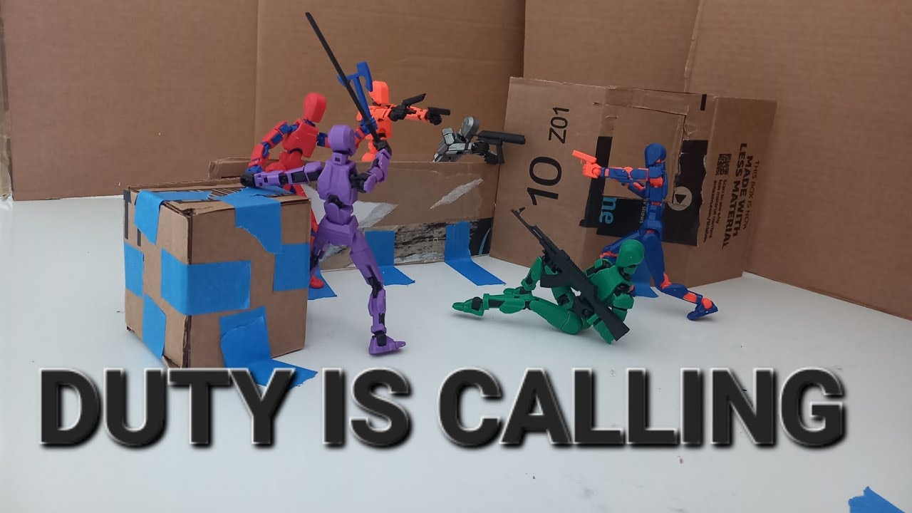 DUTY IS CALLING EPISODE 1 STOP MOTION