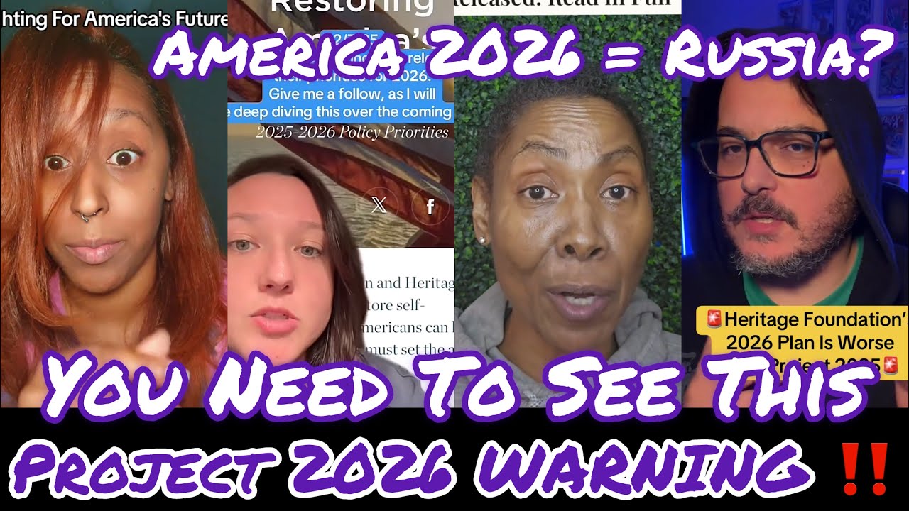 Проект 2026 &mdash; это УЖАСНО: Америка превращается в Россию? Это может положить конец американской св...