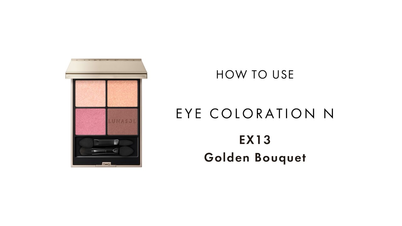 ルナソル EYE COLORATION N EX13 How to Use