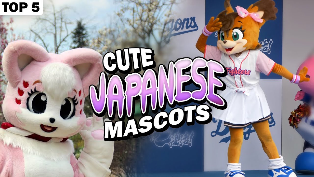 Top 5 Cute Japanese Mascots 🍡🌸