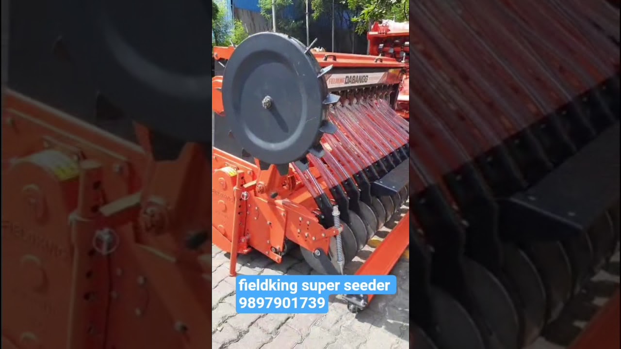 fieldking super seeder फील्डकिंग कसुपर सीडर हापुड़ मे उपलब्ध है जानकारी के लिए संपर्क करे 9897901739
