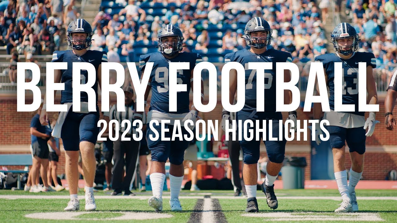 Berry College Football 2023 Season | Directors Cut