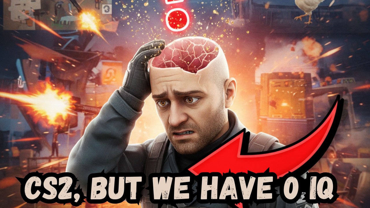 CS2, but we have 0 IQ #fypシ #CS2 #cs2clips #counterstrike