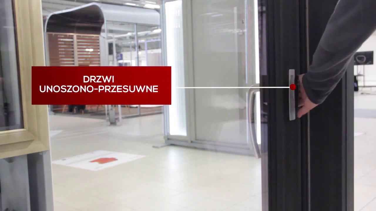 HST 85 мм підйомно-розсувні двері від aluplast (Lift-slide door)