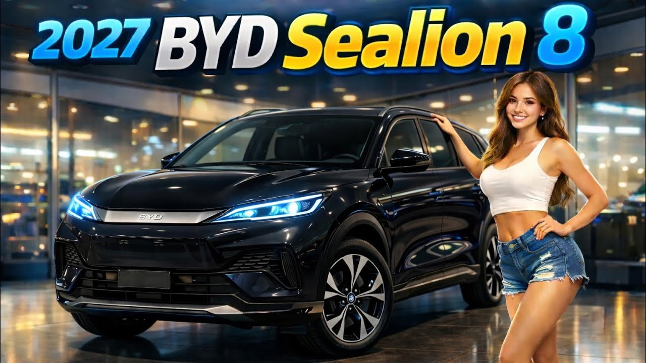 BYD Sealion 8 2027 Full Review – Range, Price & Features. #BYDSealion8#BYD2027#ElectricSUV