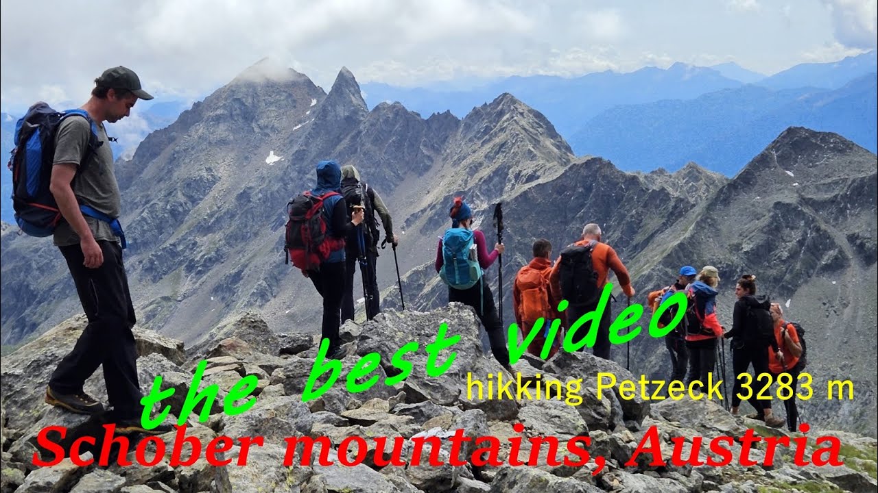 Schober Alps, Austria. Hikking Petzeck 3283 m.