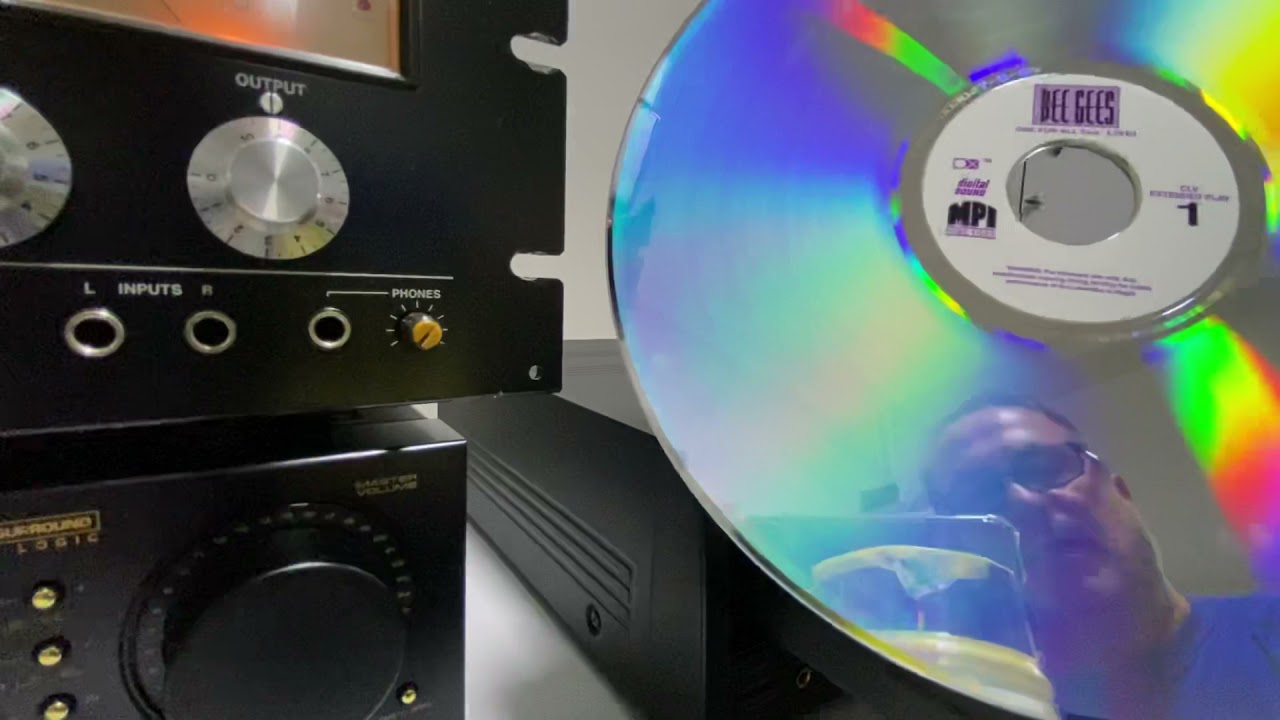 Laser Disc PIONEER mod CLD-D704 - toca CD & LD   - conservação raríssima