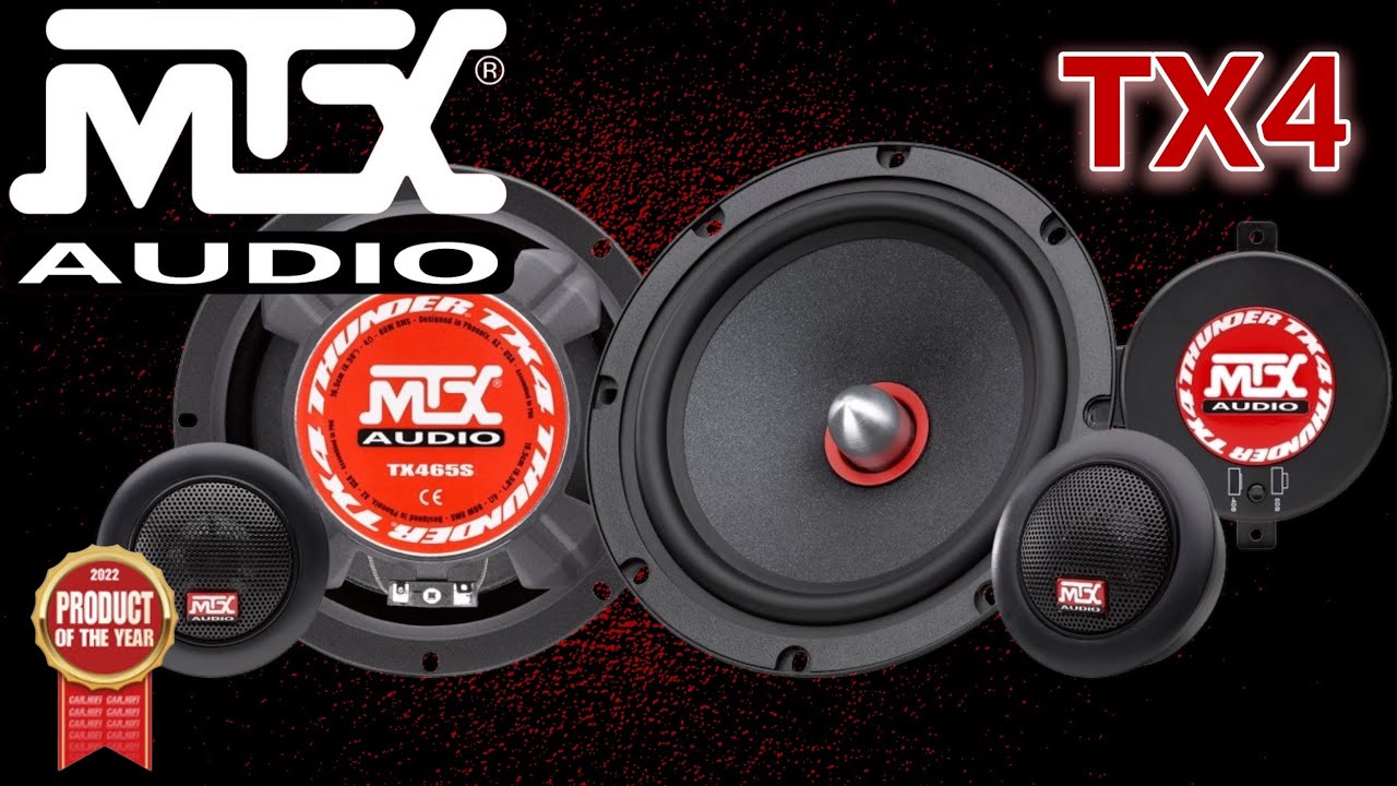 MTX Audio - TX465S Haut-parleur de voiture #THUNDER TX4