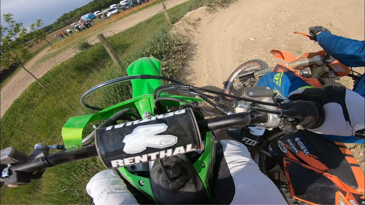 Battles 125sx 2004 vs 250 kxf 2021 Mc Guimps