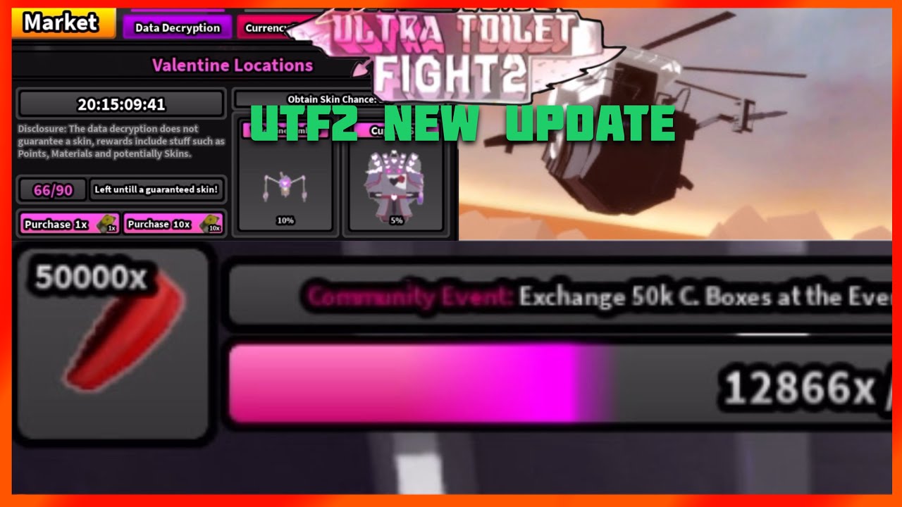 NEW UPDATE, COMMUNITY EVENT, SKINS AND MORE | ULTRA TOILET FIGHT 2
