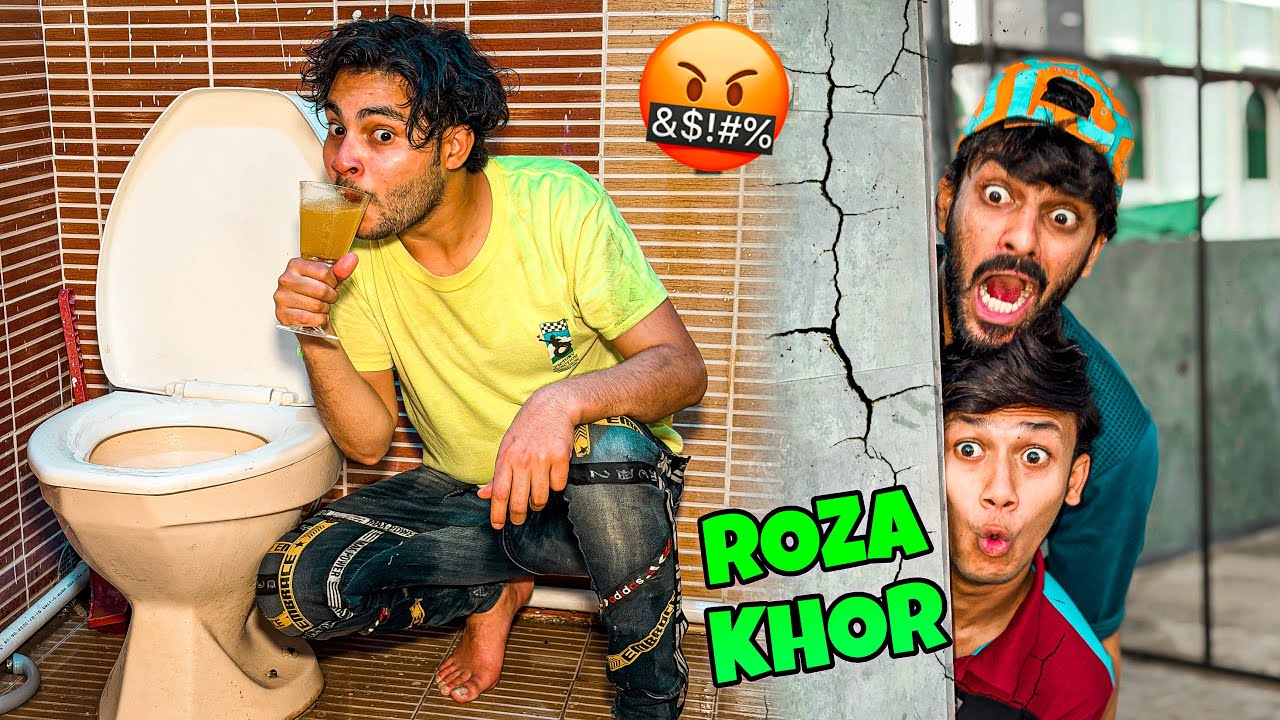 ARBAZ KO ROZA KHORI KARTE HOE PAKAR LIA 🤬| RAMZAN SPECIAL | FICTION | MISHKAT KHAN VLOG