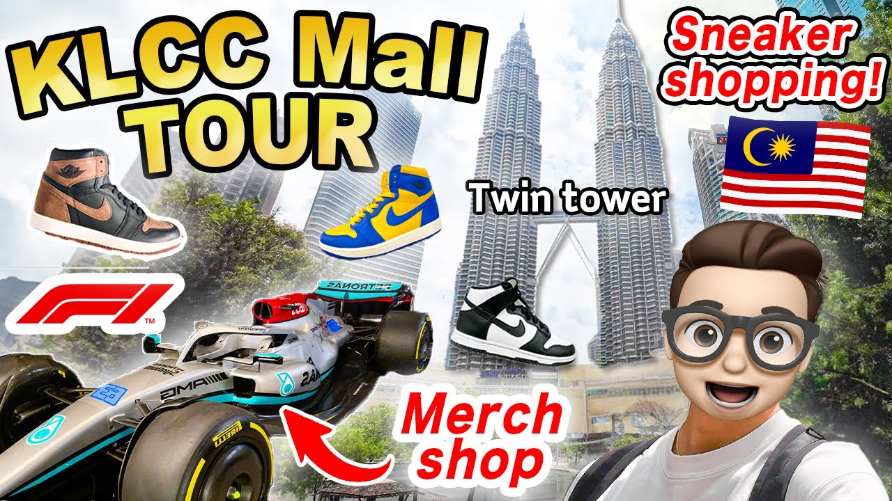 Sneaker shopping in KLCC Malaysia KL🇲🇾 Petronas merch shop!  2024 travel VLOG