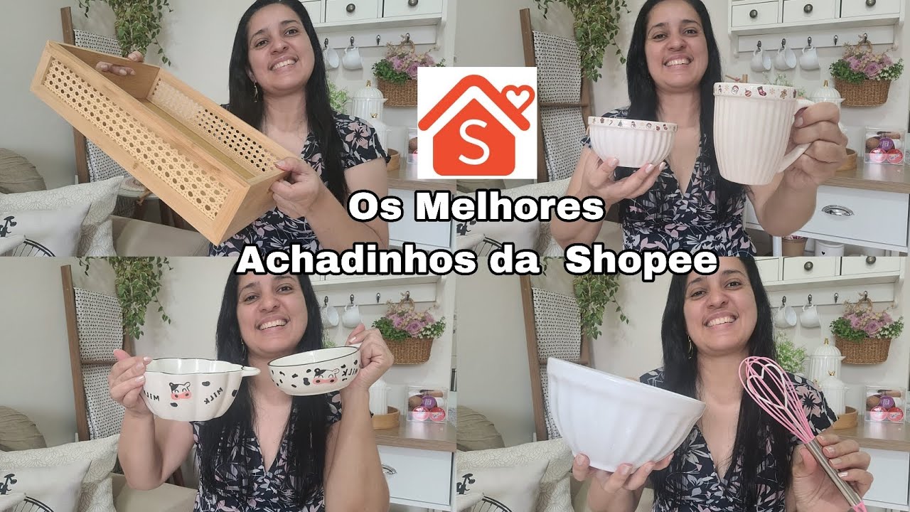 Tanta coisa linda! Comprinhas da shopee para o lar ! Itens de cozinha,  louças e decoração !