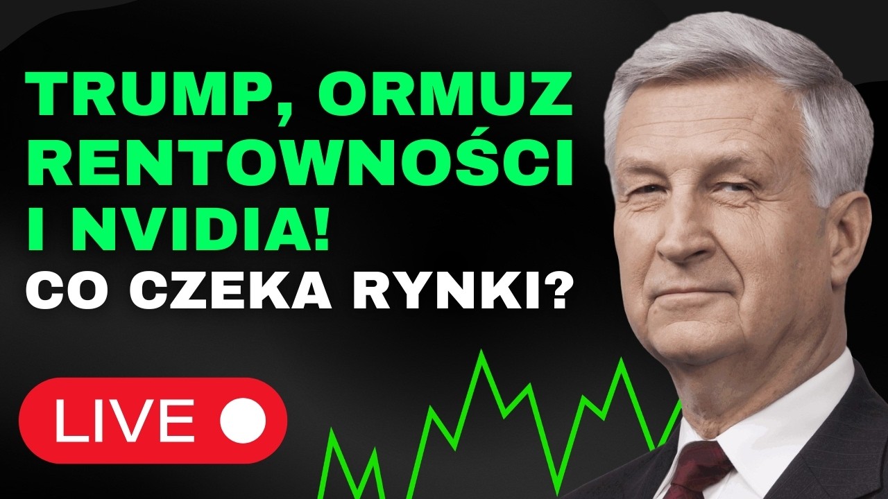Trump + Ormuz + rentowności + Nvidia = ? | Rynki z Piotrem Kuczyńskim