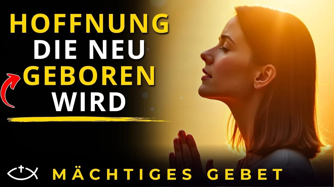 Bete Und Spüre, Wie Gott Deinen Glauben Erneuert Und Dein Herz Mit Hoffnung Erfüllt.