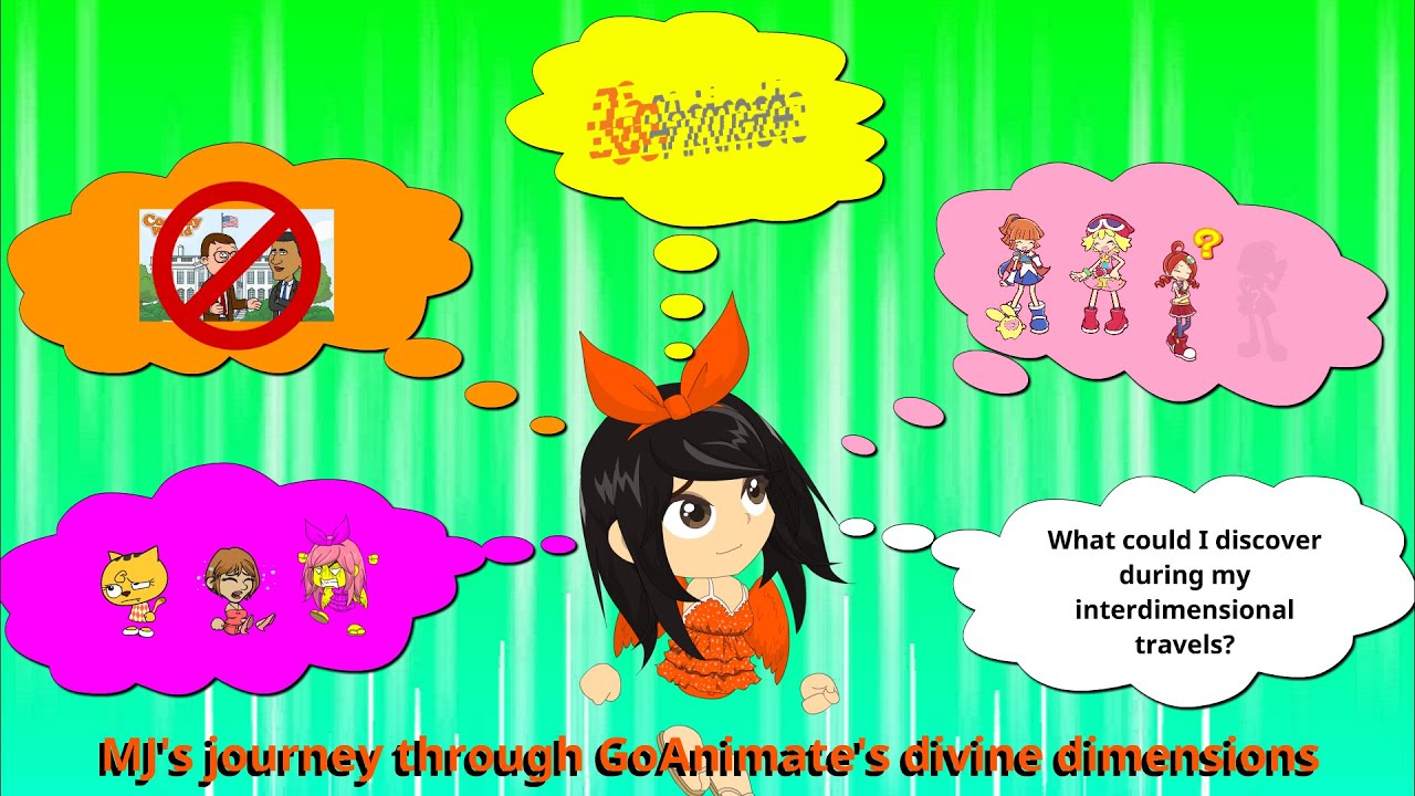 MJ's journey through GoAnimate's divine dimensions ⭐