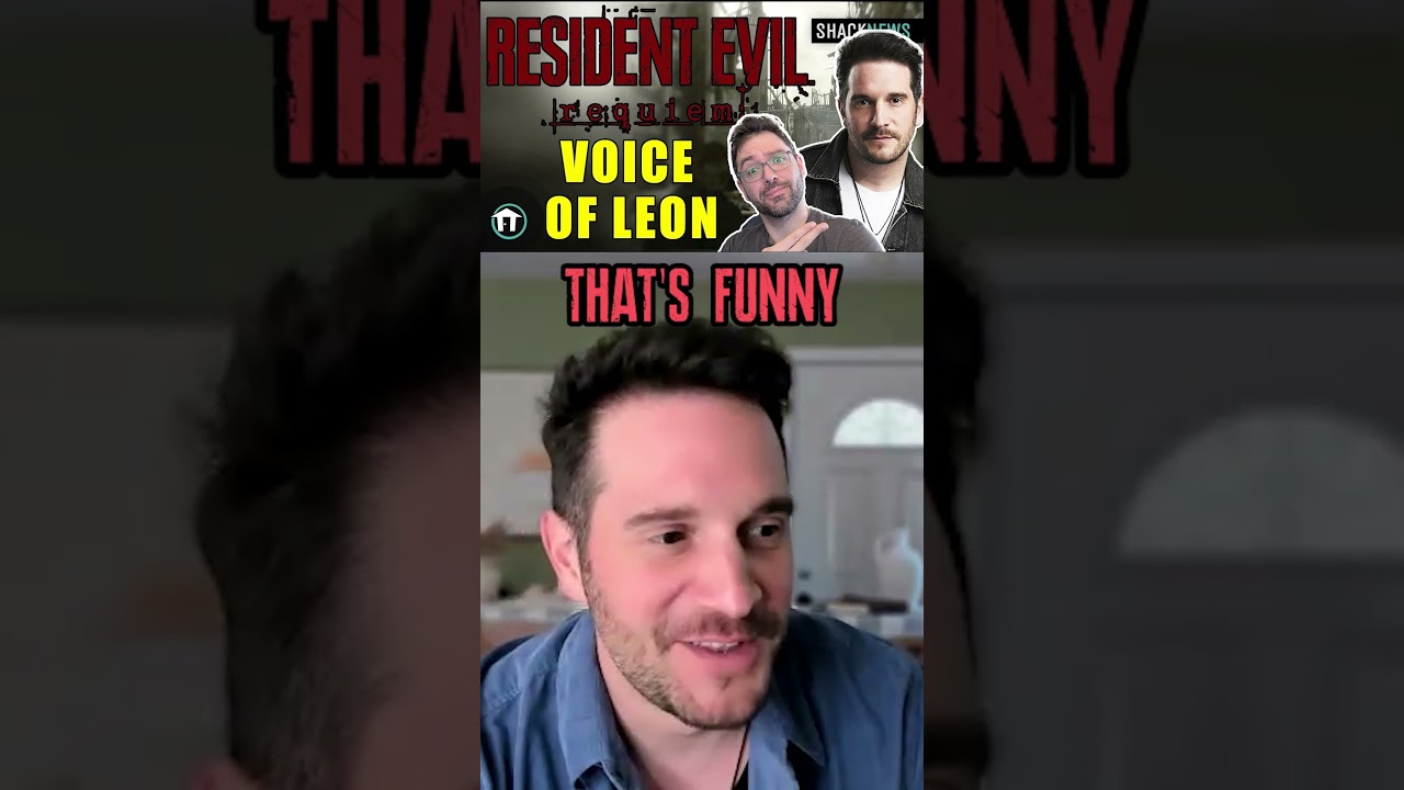 Тонкие, незаметные усилия Леона во всем, что он делает? #leonkennedy #residentevil #voiceactor