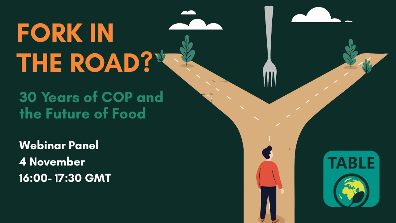 Event Recording: Fork in the Road? 30 Years of COP and the Future of Food