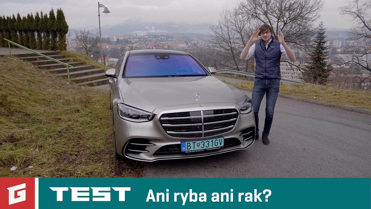 Mercedes Benz S 580e - Plug-in hybrid - TEST -  Garáž.TV - Šulko