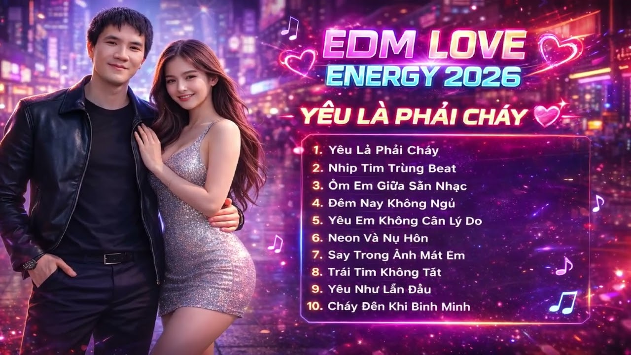 EDM Love Energy 2026 – Yêu Là Phải Cháy