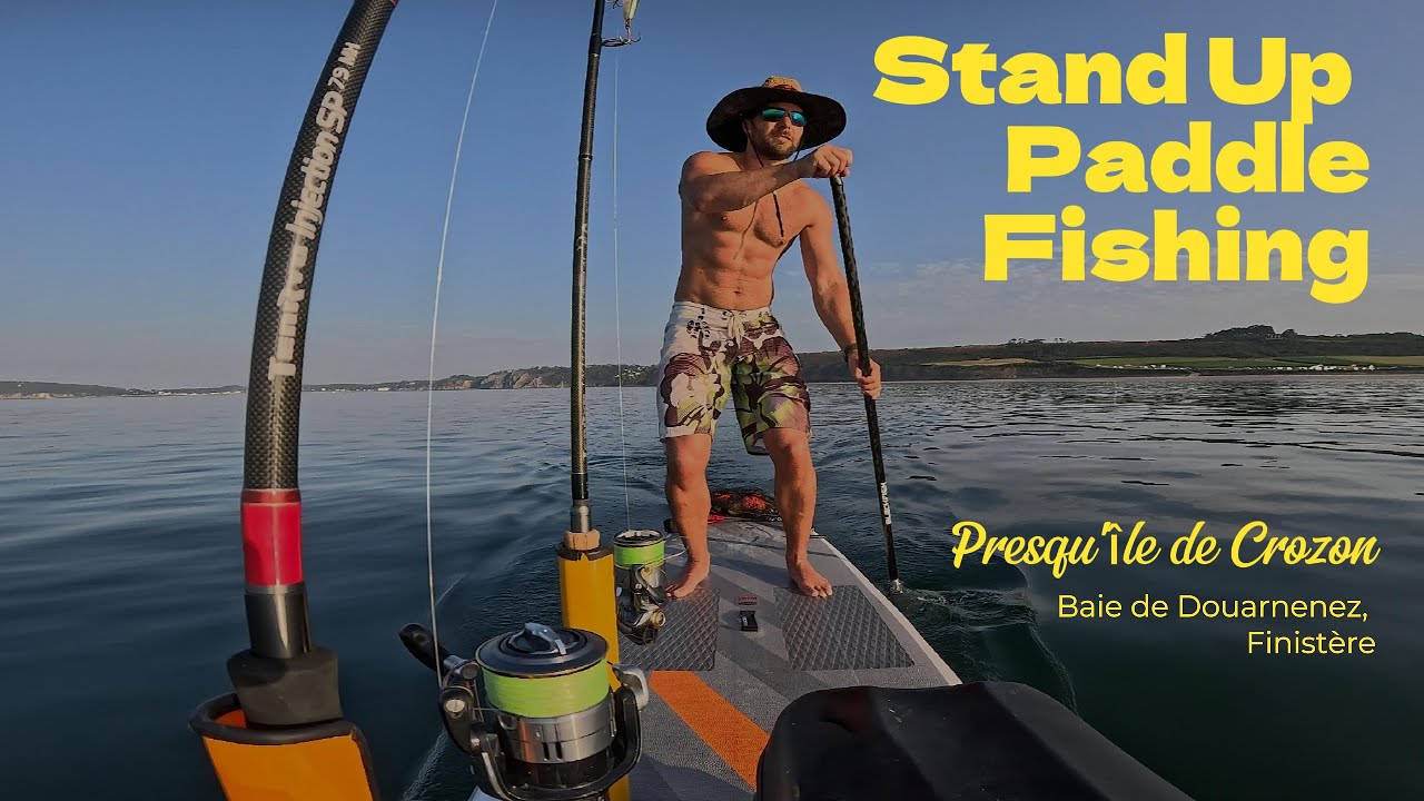 Stand Up Padlle Fishing en Baie de Douarnenez, Daurades Royales et Bars