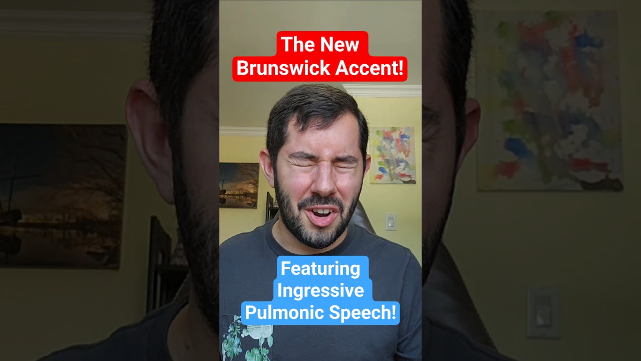 The English New Brunswick Accent! 