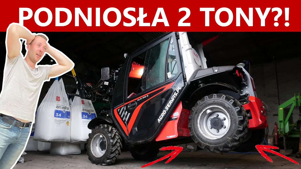 60 ha warzyw i 600 świń! Czy mała ładowarka teleskopowa da radę na tym gospodarstwie?