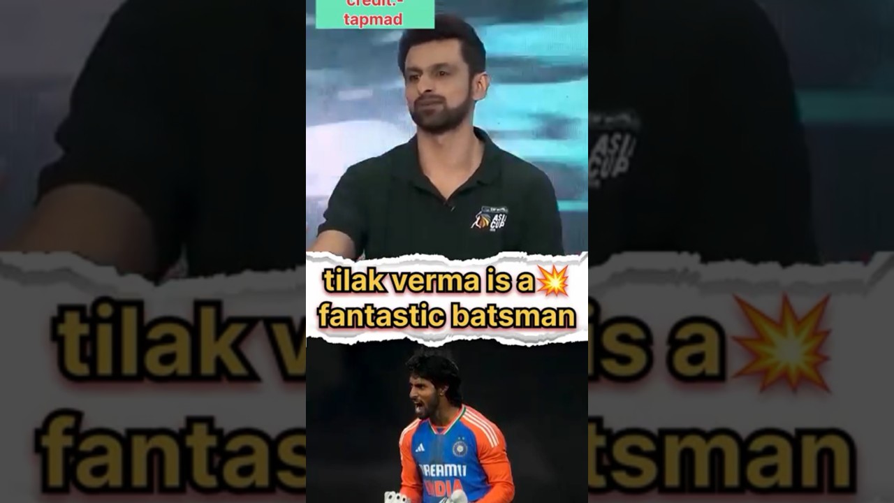 pakistan media praising tilak verma batting 💥| #tilakvarma #pakistanireaction #indiavspakistan