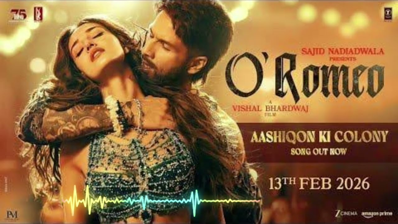 O romeo : Aashiqon ki colony | Shahid k ,Disha p |Shahid N | Vishal B| 